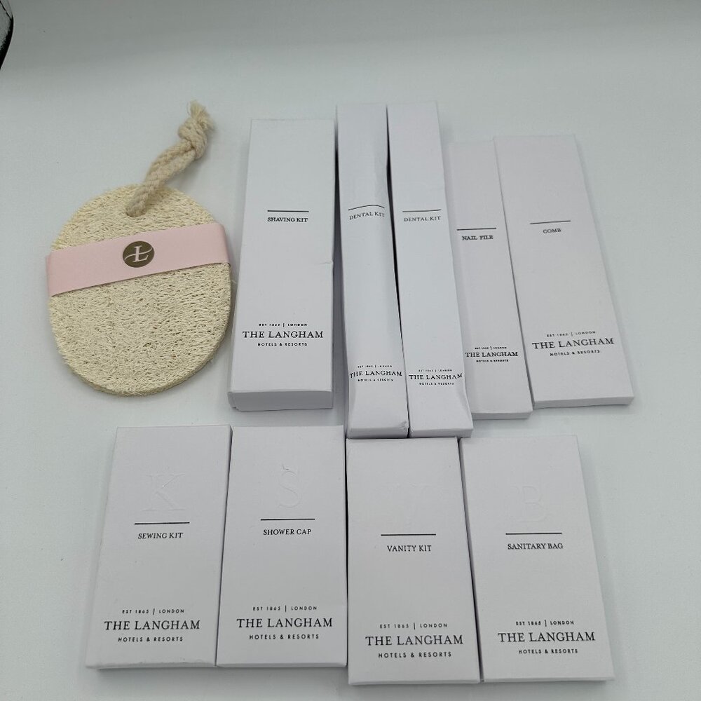 The Langham Hotels & Resorts Toiletries NEW